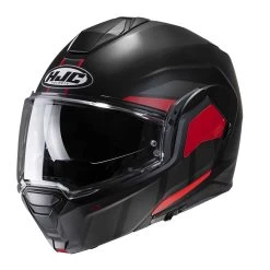 HJC I100 Flip Front Helmet Beis - Red