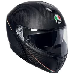 AGV Sports Modular Tricolore Helmet - Carbon Red Green