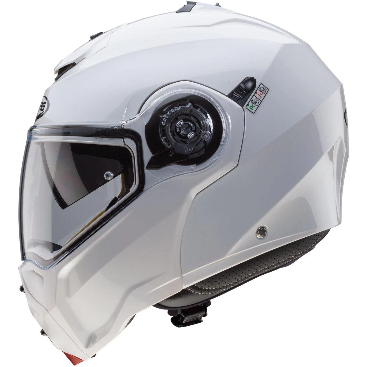 Caberg Droid Metal Helmet - White - Image 3