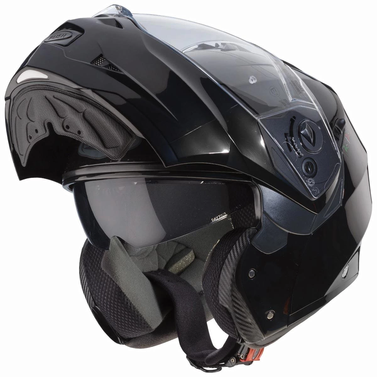 Caberg Duke II Smart Helmet - Black - Image 3