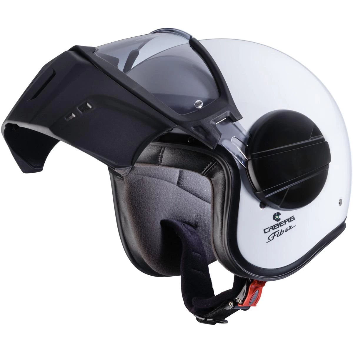 Caberg Ghost Helmet - White - Image 2
