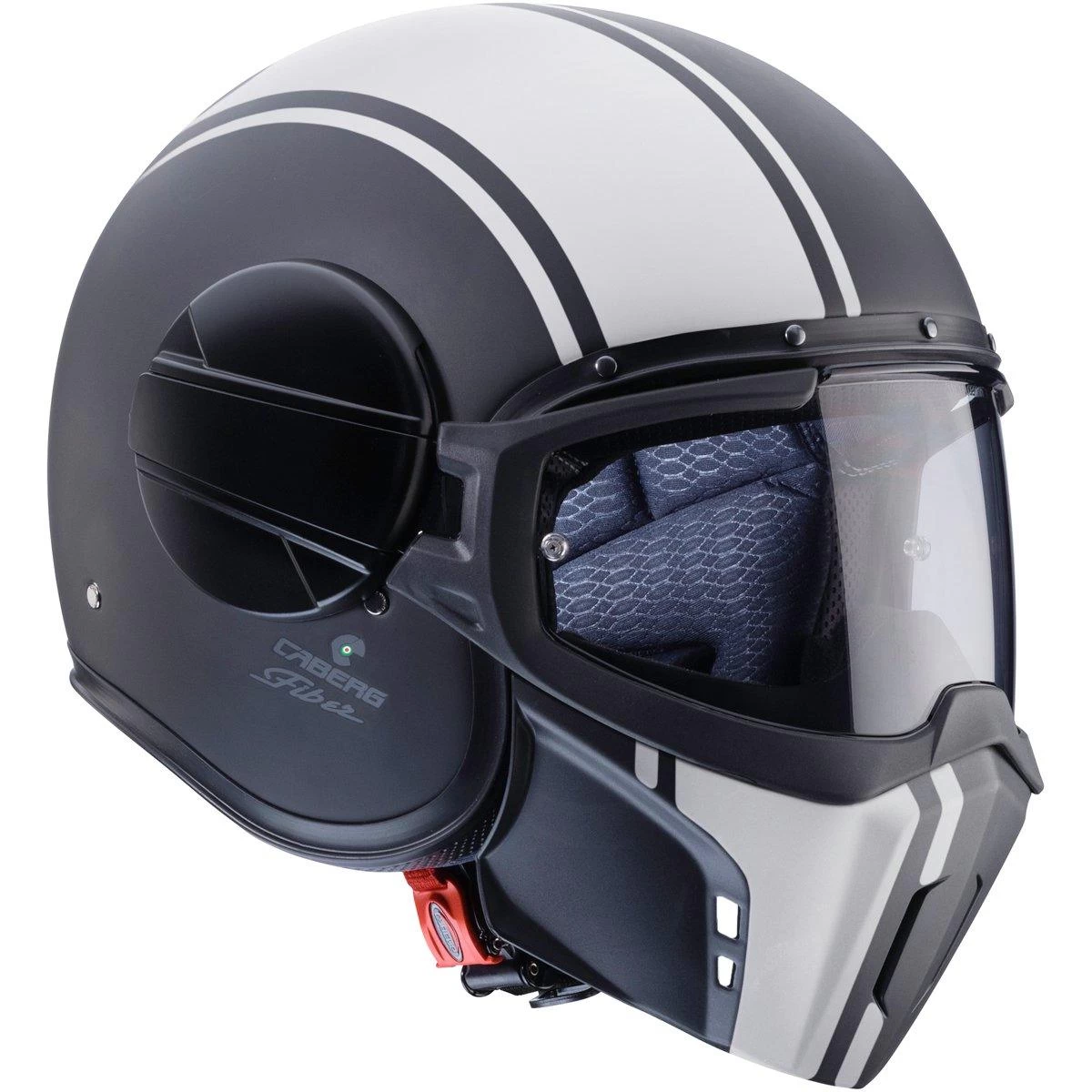 Caberg Ghost Legend Helmet Matt - Black White