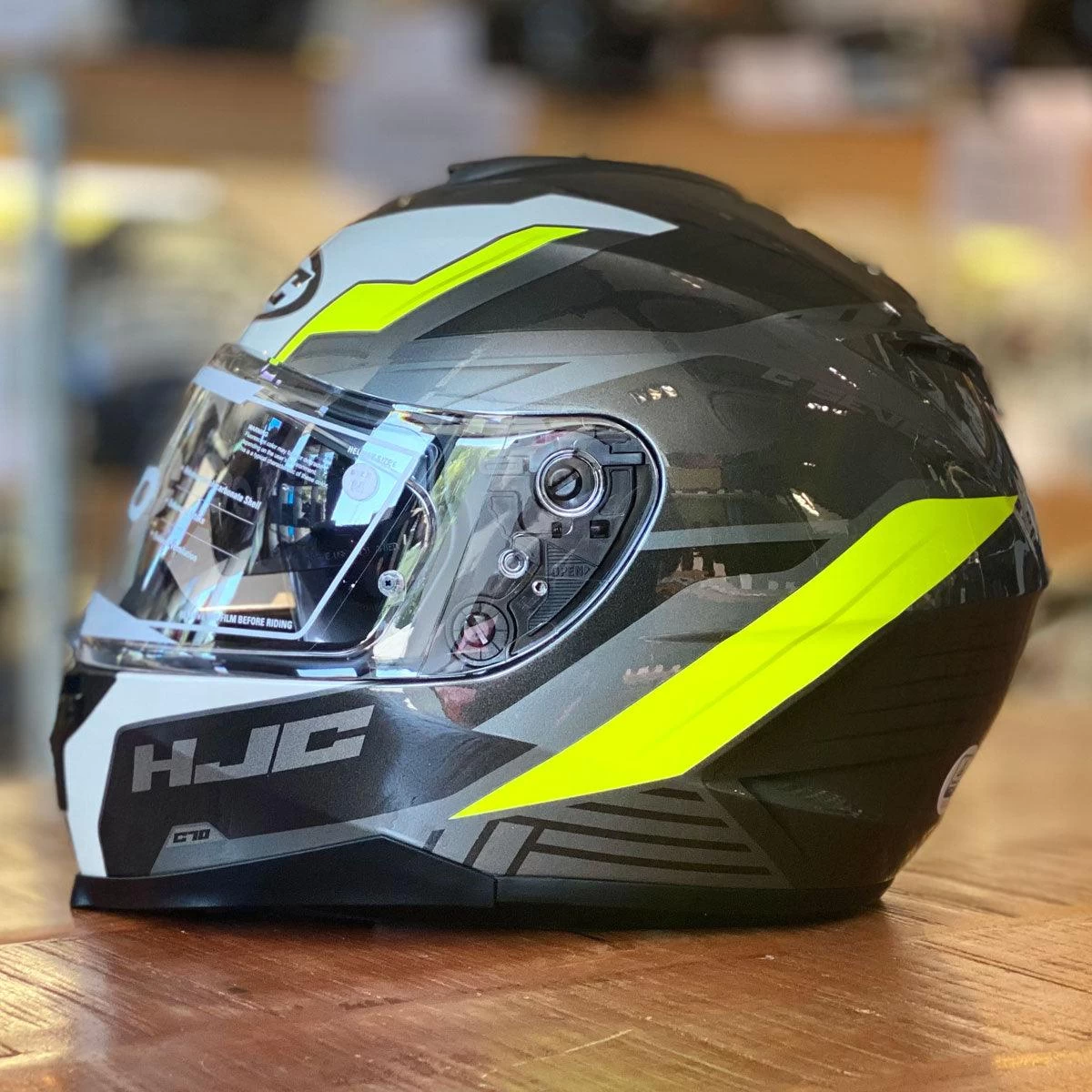 HJC C70 Helmet Silon - Yellow - Image 2