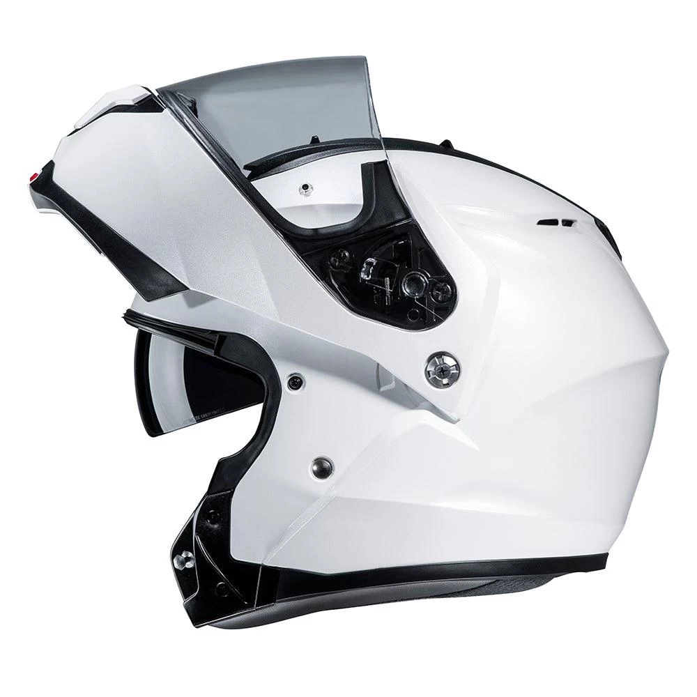 HJC C91 Flip Front Helmet - White - Image 2