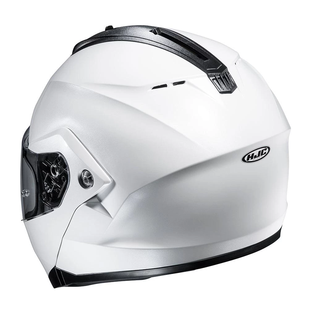 HJC C91 Flip Front Helmet - White - Image 4