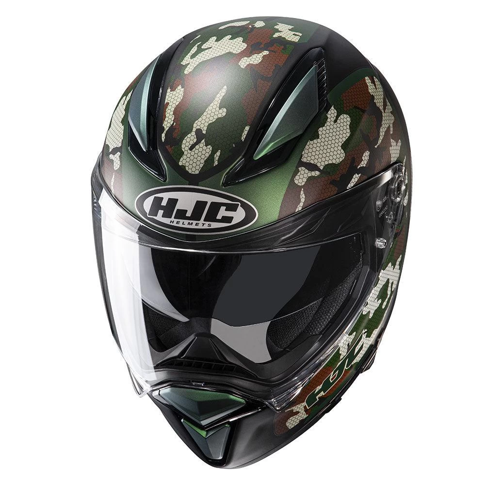 HJC F70 Helmet Katra - Green Camo - Image 2