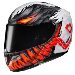 HJC RPHA 11 Marvel Anti Venom Helmet - Red