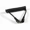 Macna Heated Clothing Flexible Extension Cord Spiral 50-140cms - Black