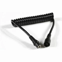 Macna Heated Clothing Flexible Extension Cord Spiral 50-140cms - Black