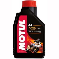 Motul Fully Synthetic 7100 10W60 4T Oil - Black