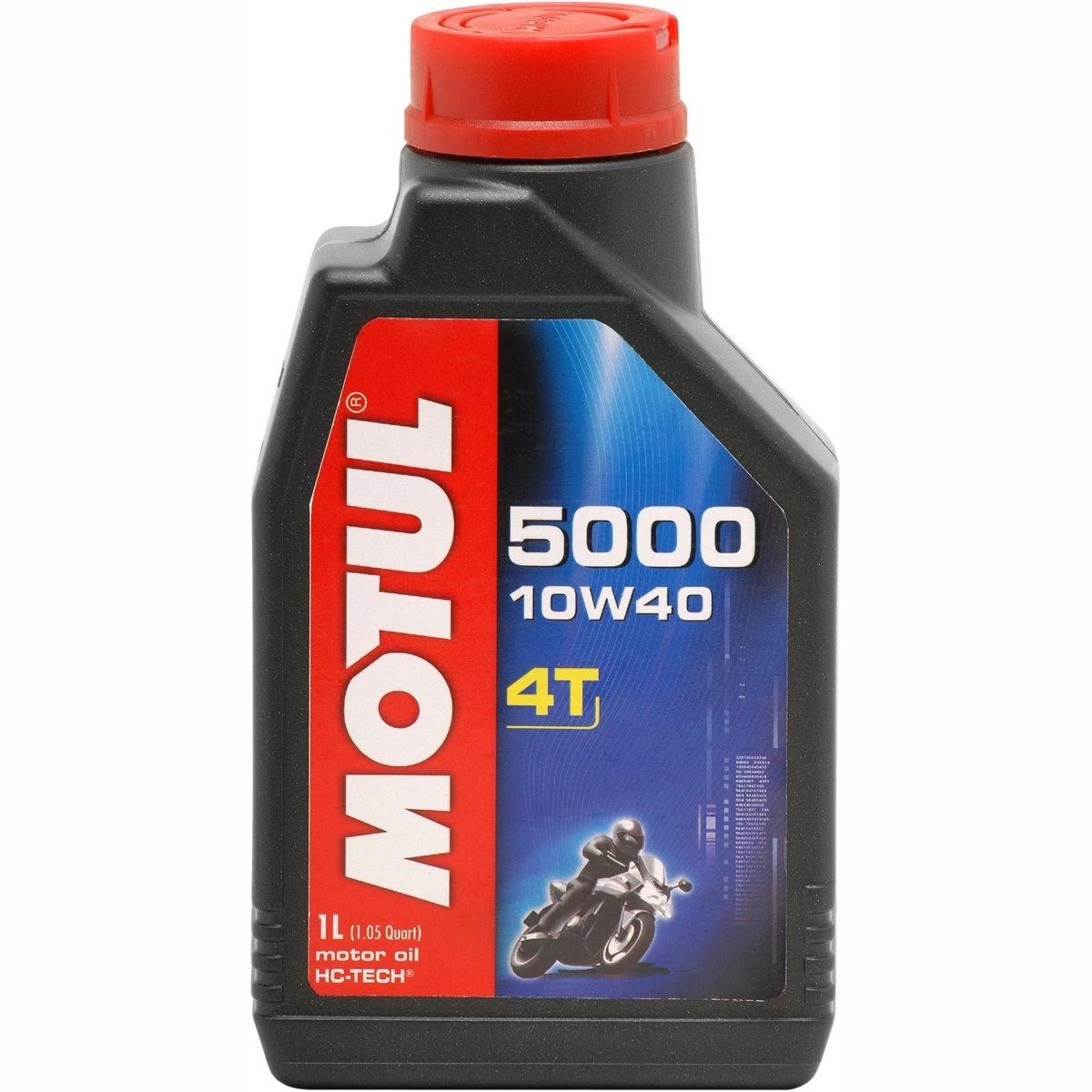 Motul Semi-Synthetic 5000 10W40 4T Oil - Black