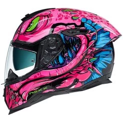Nexx SX.100R Helmet Abisal - Pink Blue - SALE