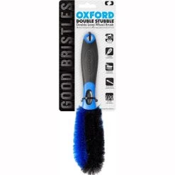 Oxford Double Stubble Double Loop Wheel Brush - Black/Blue