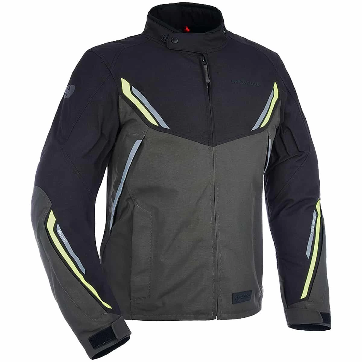 Oxford Hinterland Advanced Jacket WP - Black Grey Fluo