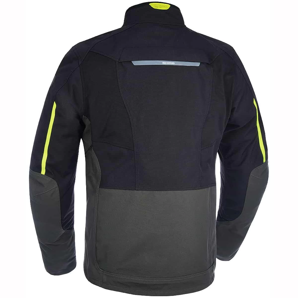 Oxford Hinterland Advanced Jacket WP - Black Grey Fluo - Image 2