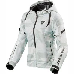 Rev It! Flare 2 H2O Jacket Ladies WP - Camo Grey White