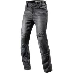 Rev It! Moto Straight Jeans 34in Leg - Black - SALE
