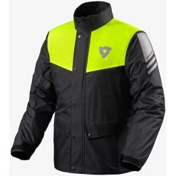 Rev It! Nitric 3 H2O Rain Jacket WP - Black Neon Yellow