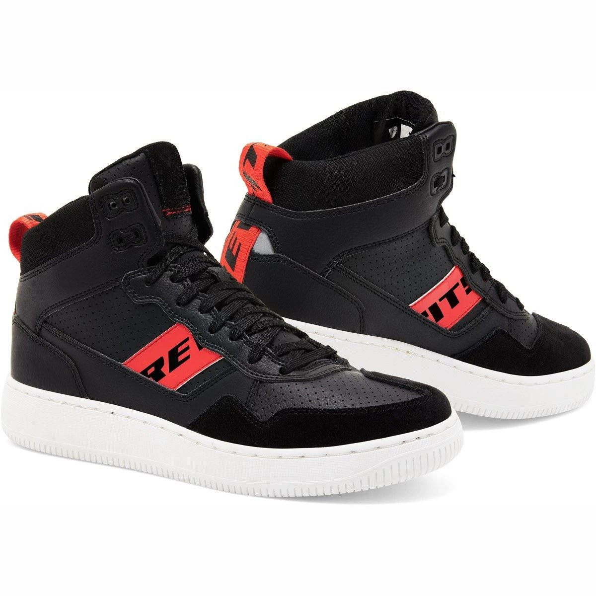 Rev It! Pacer Shoes - Black Neon Red - Image 2