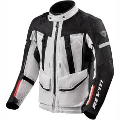 Rev It! Sand 4 Jacket 3L H2O WP - Silver Black