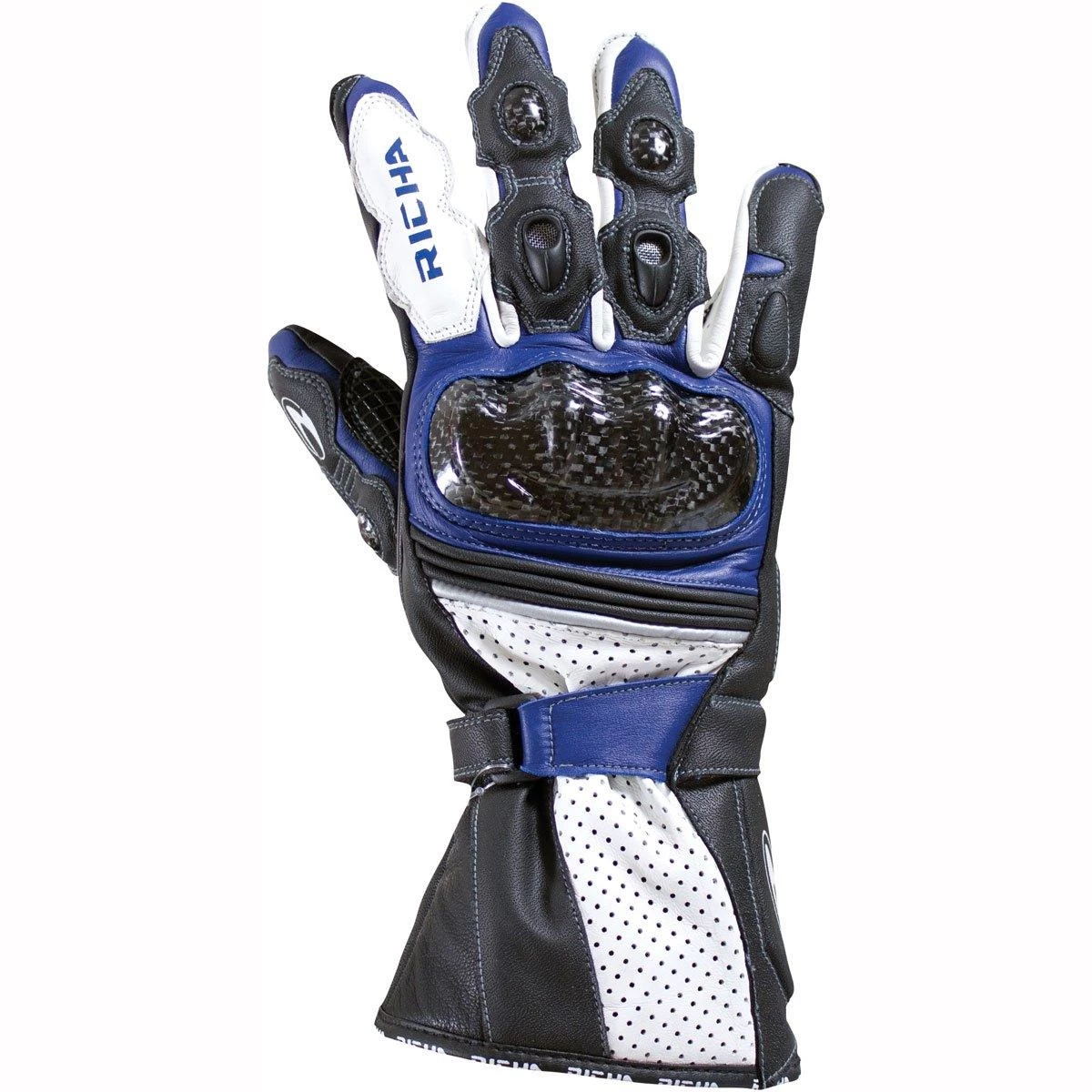 Richa Ravine Gloves - Black White Blue