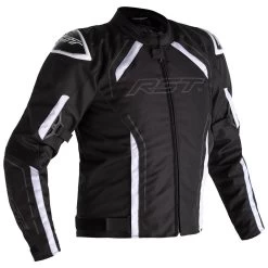 RST S-1 Textile Jacket CE WP - Black White