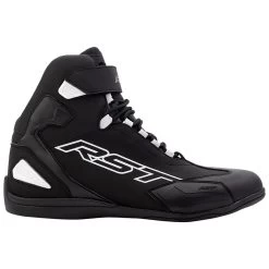 RST Sabre Moto Shoes CE - Black White