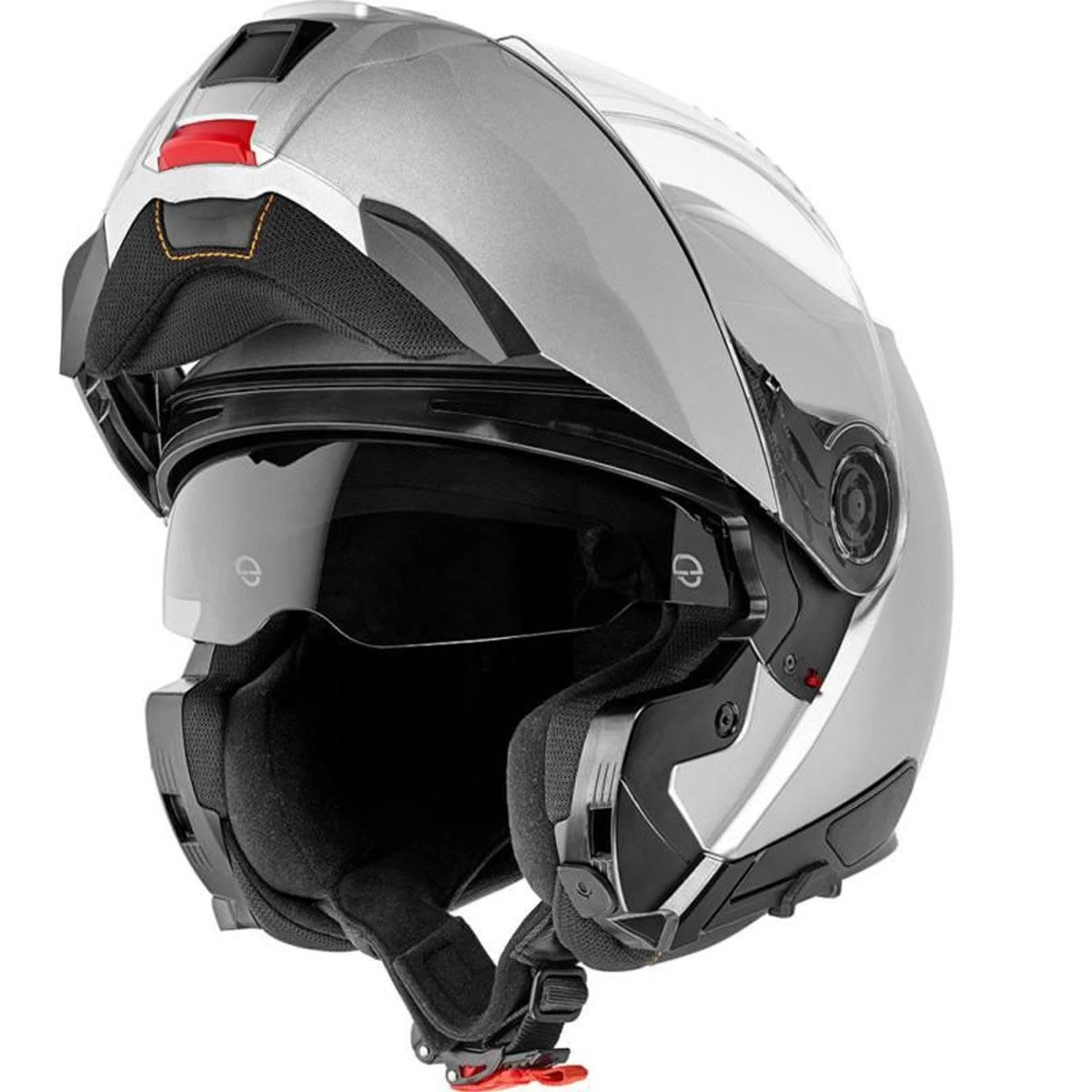 Schuberth C5 Flip Helmet Gloss - Silver - Image 3