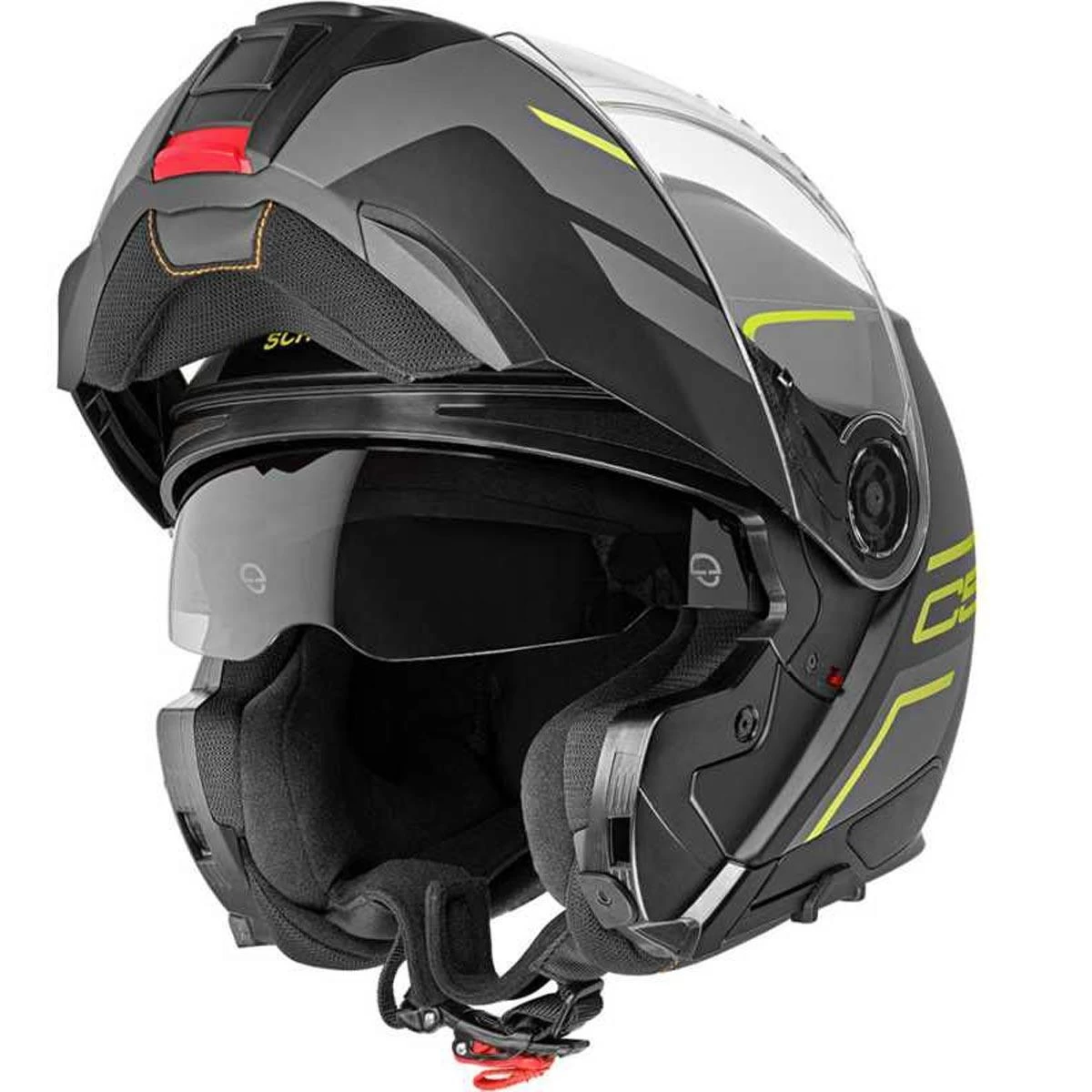Schuberth C5 Flip Helmet Master - Yellow - Image 3
