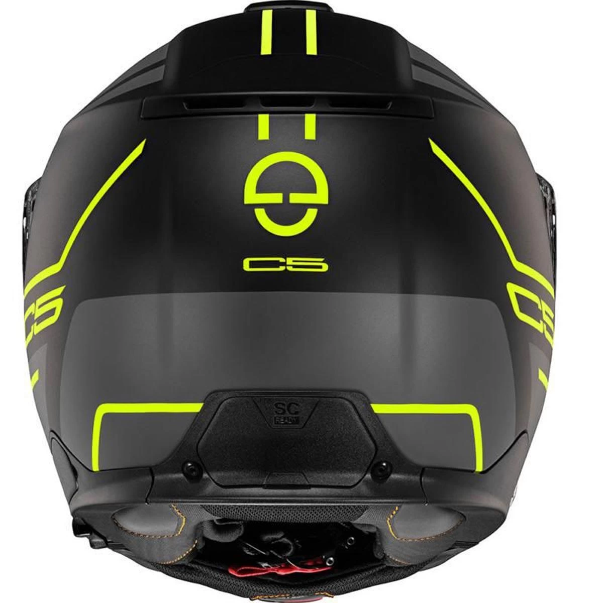 Schuberth C5 Flip Helmet Master - Yellow - Image 4