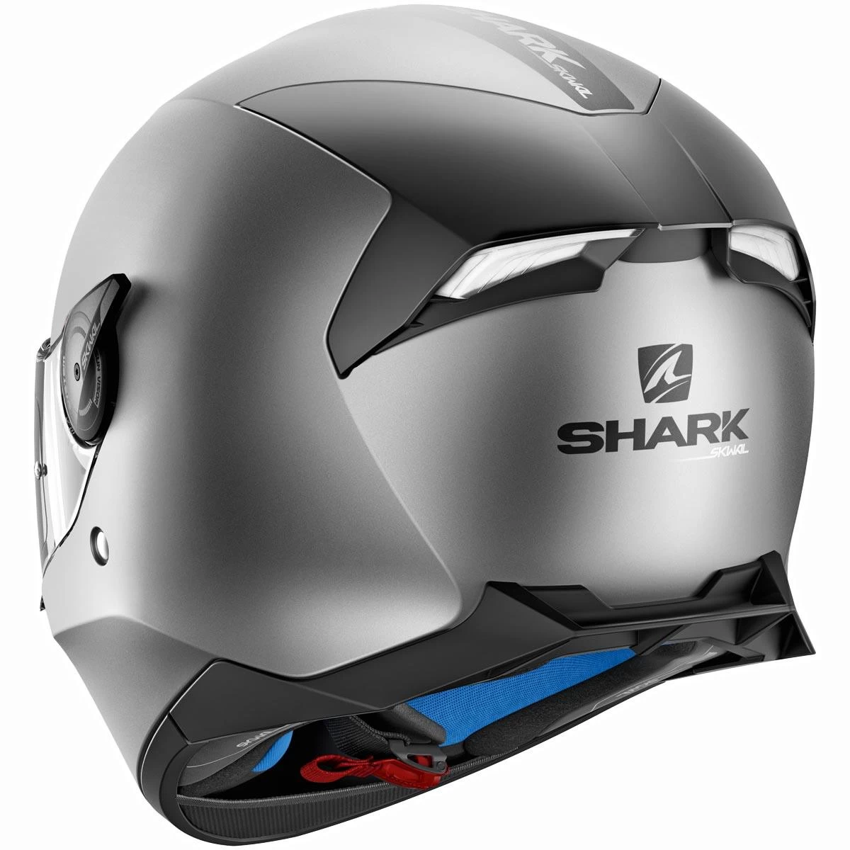 Shark Skwal 2 Blank MAT AMA Helmet - Matt Grey - Image 2