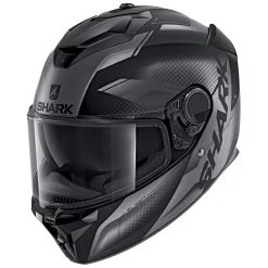 Shark Spartan GT Elgen Helmet KAA - Matt Black Anthracite - SALE