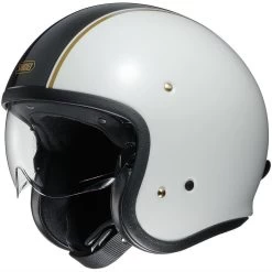Shoei J-O Carburettor TC6 Helmet - White Black Gold