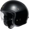Shoei J-O Open Face Helmet - Black