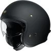 Shoei J-O Open Face Helmet - Matt Black