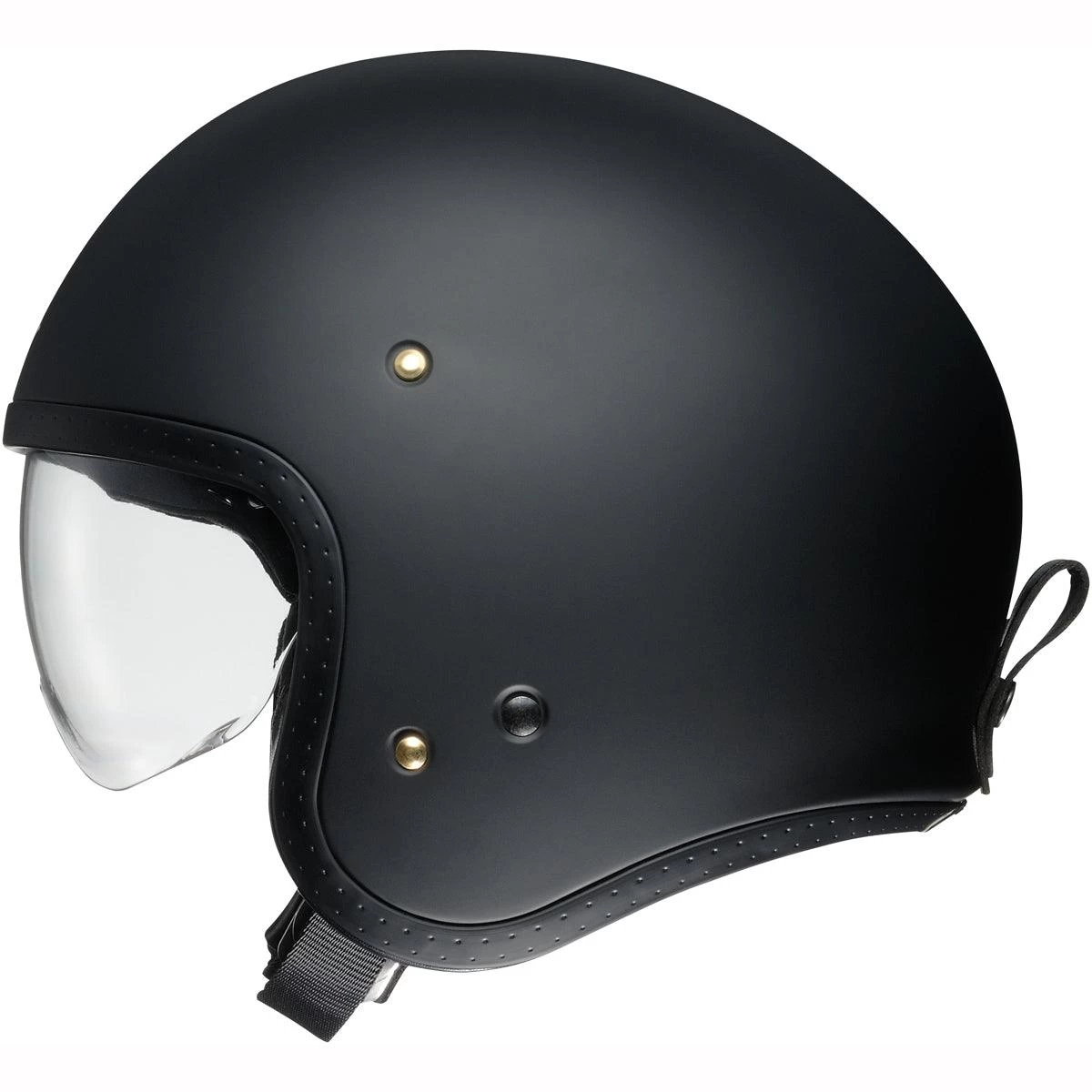 Shoei J-O Open Face Helmet - Matt Black - Image 2