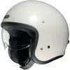 Shoei J-O Open Face Helmet - White