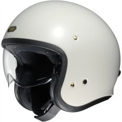 Shoei J-O Open Face Helmet - White