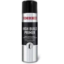 Simoniz High Build Primer Spray Aerosol Can Car Motorcycle Silver - 500ml
