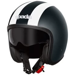 Spada Ace Viper Helmet - Matt Black White