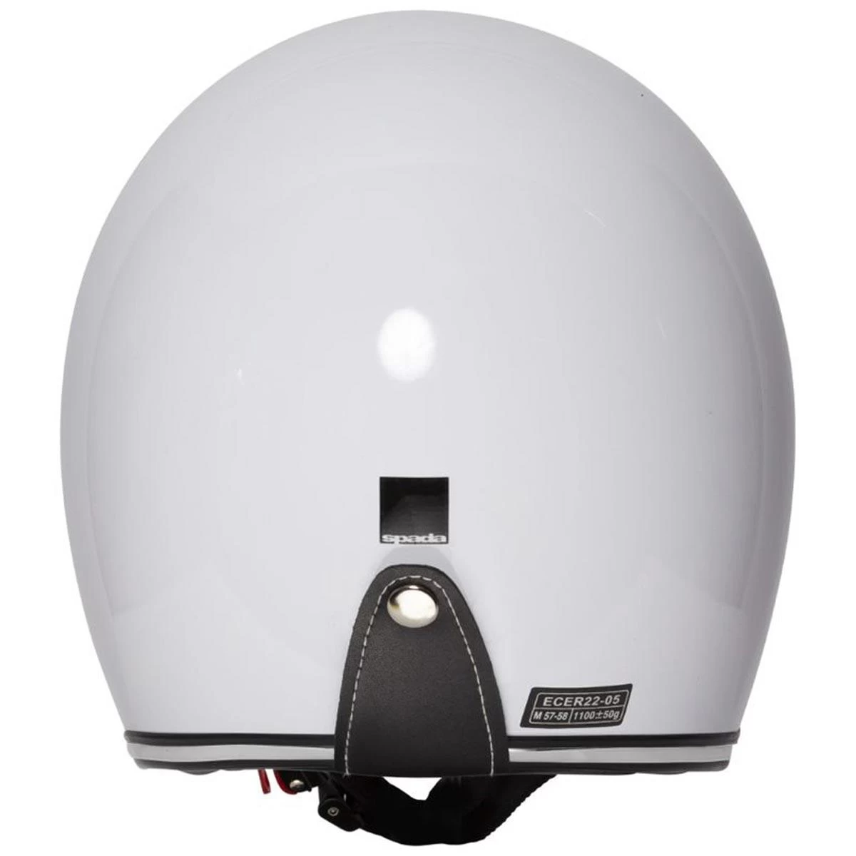 Spada Open Face Classic Helmet - White - Image 3