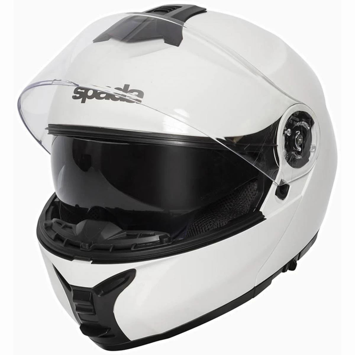 Spada Orion Flip Front Helmet - White - Image 2