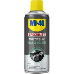 WD-40 WD40 Specialist Motorbike Wax & Polish 400ml Clear
